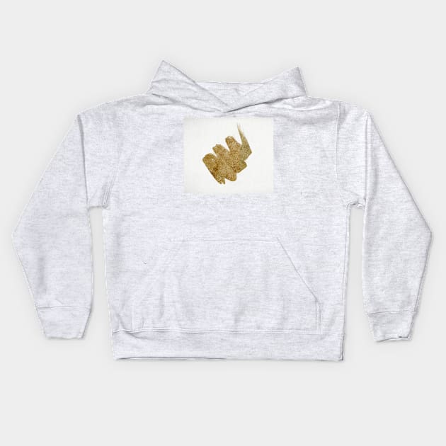 Dashing golden Kids Hoodie by hamptonstyle